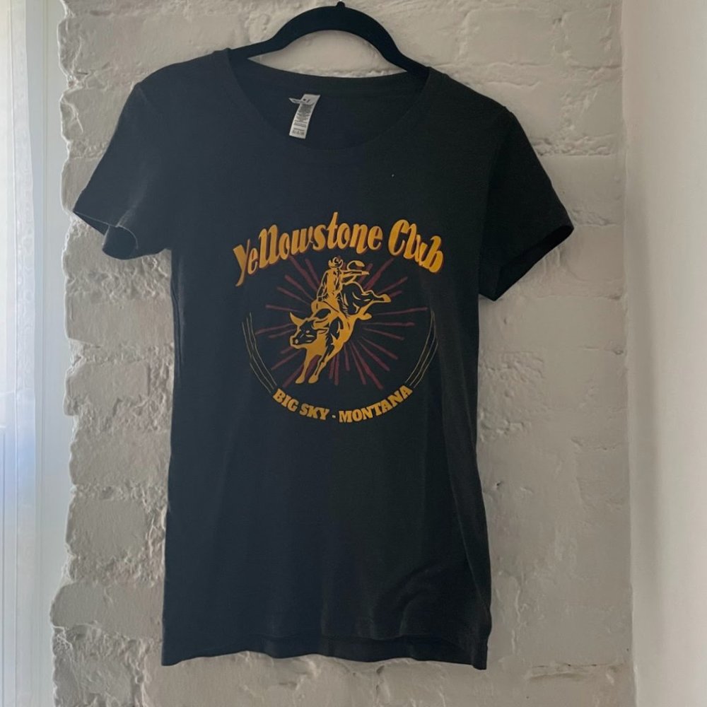 Yellowstone Club Big Sky Montana Rodeo Shirt PBR